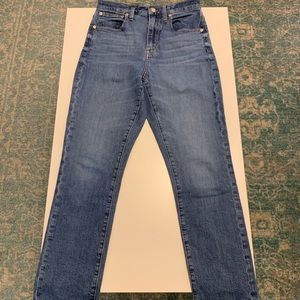 Madewell High-Rise Slim Boy Jean